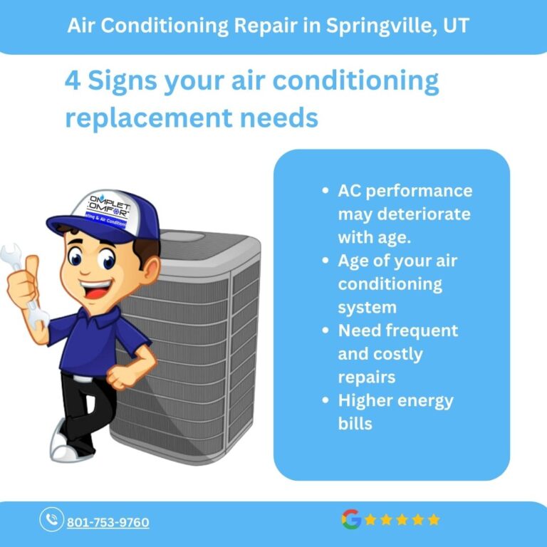 Air Conditioning Repair in Springville, UT